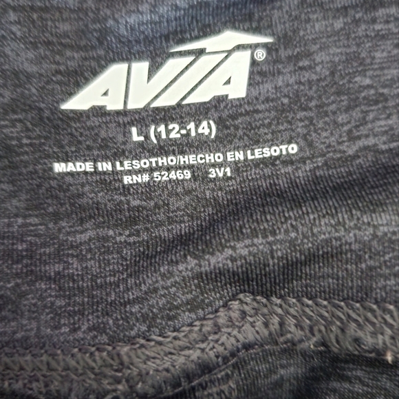 Avia Fitted Ankle Leggings High Waist Pockets Sz L - Picture 6 of 7